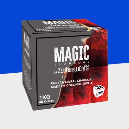 Zauberwürfel - Magic Charcoal - 28er - 1kg