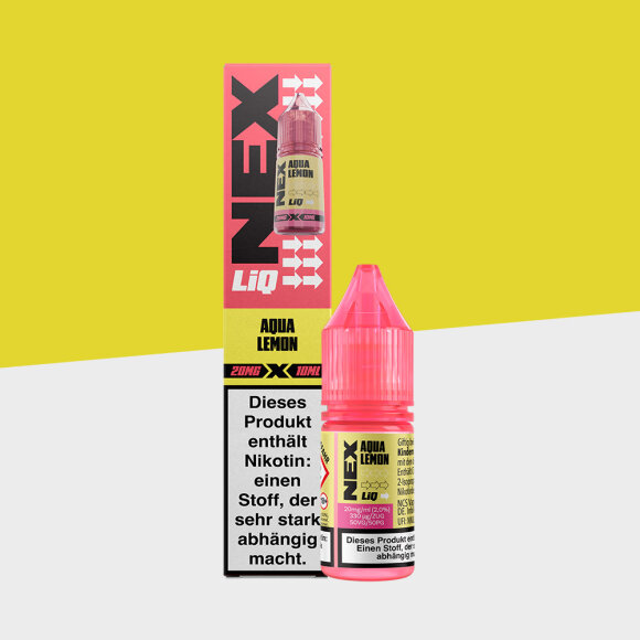 NexLiq - Aqua Lemon 20mg/ml - E-Liquid