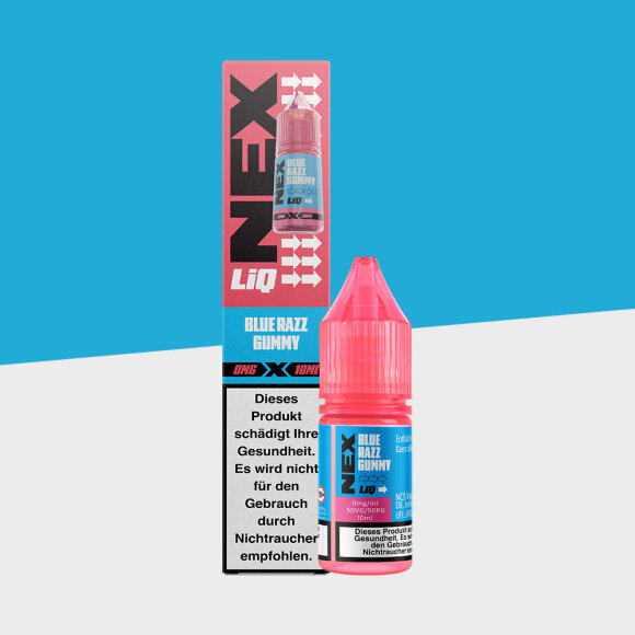 NexLiq - Blue Razz Gummy 0mg/ml - E-Liquid