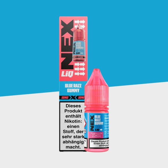 NexLiq - Blue Razz Gummy 10mg/ml - E-Liquid