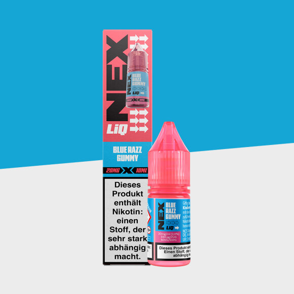 NexLiq - Blue Razz Gummy 20mg/ml - E-Liquid