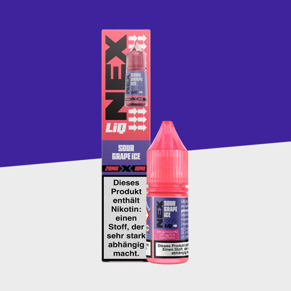 NexLiq - Sour Grape Ice 20mg/ml - E-Liquid