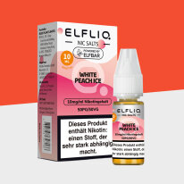 Elfliq by Elfbar - White Peach Ice 10mg/ml - E-Liquid