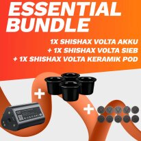 ShishaX VOLTA Essential Bundle - Sieb + Keramik Pod + Akku
