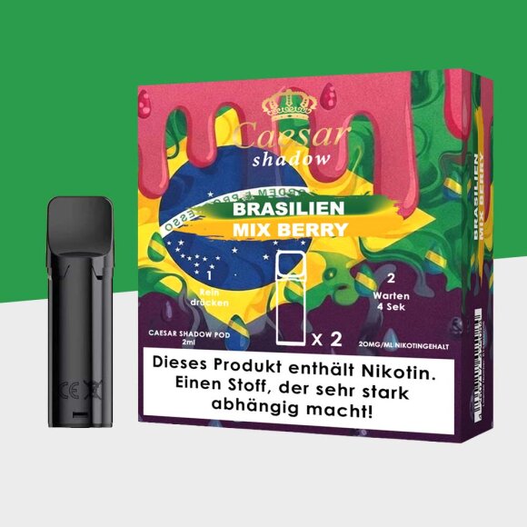 Caesar Shadow - Brasilien Mix Berry - Pod (2er Pack)