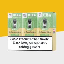 Pod Salt Fits Pods - Kiwi Passionfruit Lime (3er Pack)