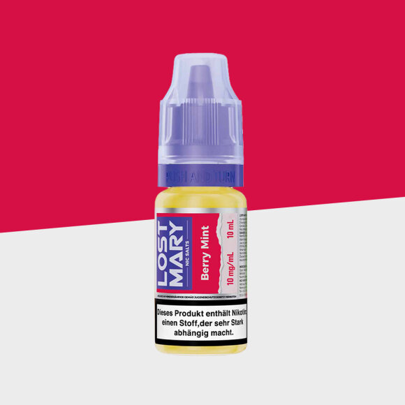Lost Mary Nic Salts - Berry Mint 10mg/ml - E-Liquid