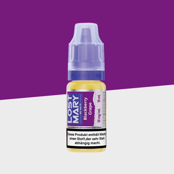 Lost Mary Nic Salts - Blackberry Grape 10mg/ml - E-Liquid