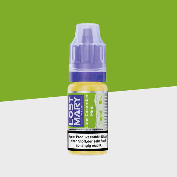 Lost Mary Nic Salts - Lime Cucumber Mint 10mg/ml - E-Liquid