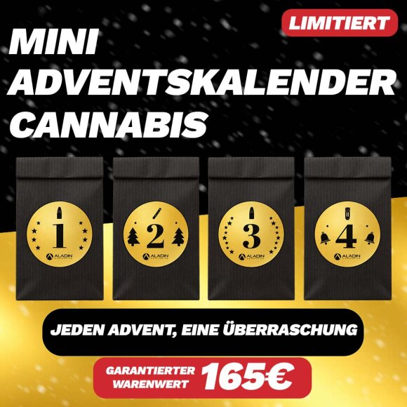Cannabis Mini-Adventskalender by Aladin Shisha Shop
