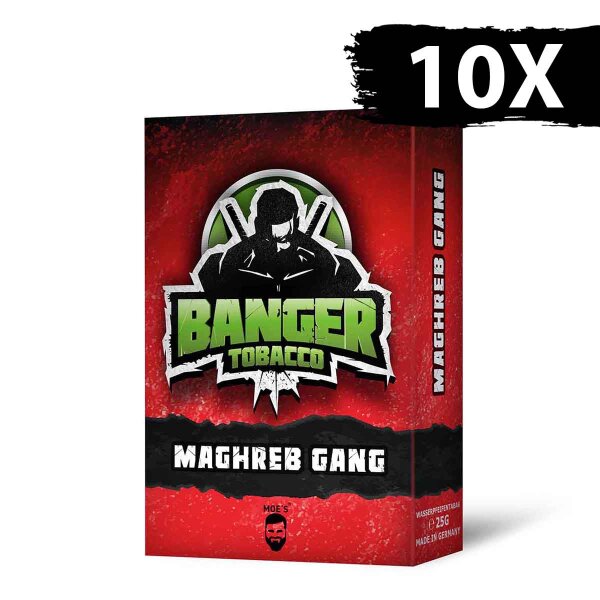 Banger Tabak 250g - MAGHREB GANG (10 x 25g)