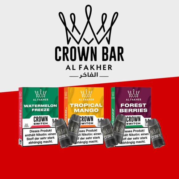 Al Fakher Crown Switch - Pod (2er Pack)
