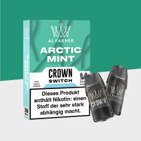 Al Fakher Crown Switch - Arctic Mint - Pod (2er Pack)