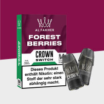 Al Fakher Crown Switch - Forest Berries - Pod (2er Pack)