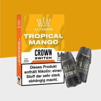 Al Fakher Crown Switch - Tropical Mango - Pod (2er Pack)