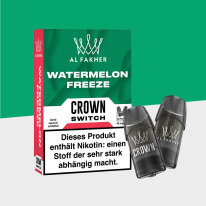Al Fakher Crown Switch - Watermelon Freeze - Pod (2er Pack)