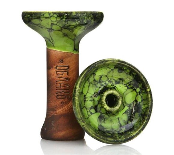 Oblako Phunnel M Glazed - Black - Green Marble