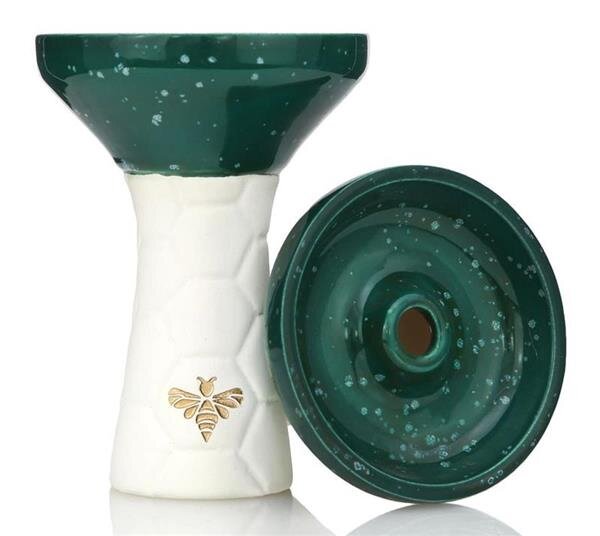 Bee Phunnel - Half Glazed - White Emerald