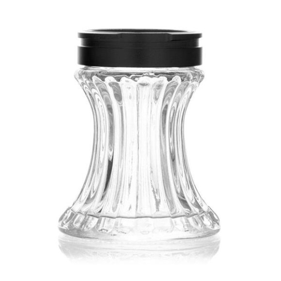 Aladin Shisha 2 Go Alu Ersatzglas – Schwarz