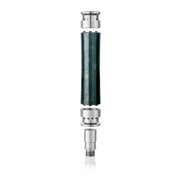 Steamulation X Blow-Off mit Sleeve Green Marble Epoxid (Pro X Mini)