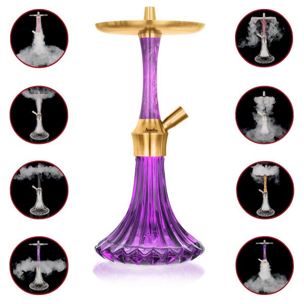 Aladin Epox 360 Shisha - Purple Gold