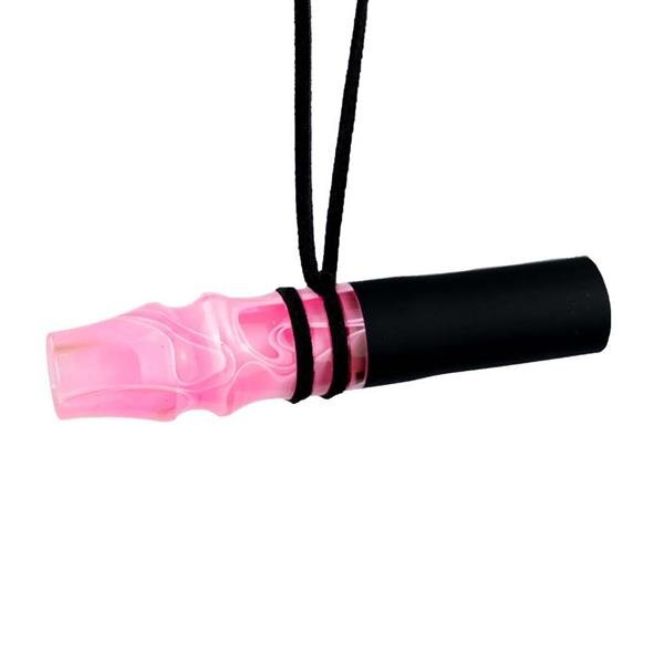 Moze Tip Hygiene Mouthpiece - Wavy Line Pink
