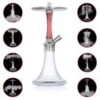 Aladin Epox 360 Shisha - Flat - Ruby Red 2