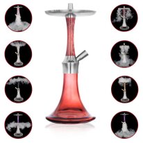 Aladin Epox 360 Shisha - Flat - Red Vino