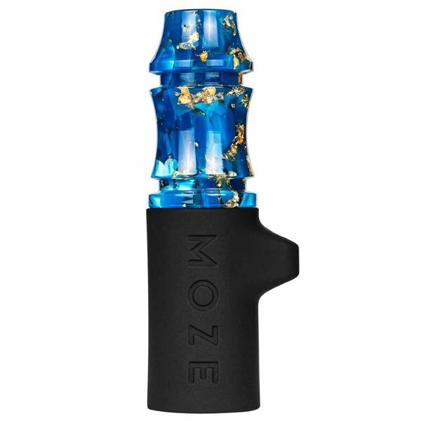 Moze Tip Hygiene Mouthpiece - Gold Line Blue