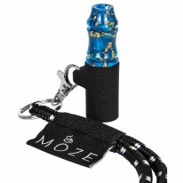 Moze Tip Hygienemundstück - Gold Line Blue