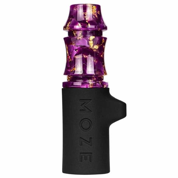 Moze Tip Hygiene Mouthpiece - Gold Line Purple