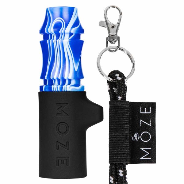 Moze Tip Hygiene Mouthpiece - Wild Line Blue
