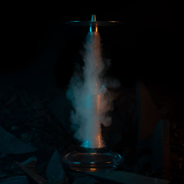 Steamulation - Pro X Prime Gen. II Hookah - Atlantic Blue Matt
