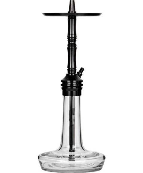Moze Shisha Varity Lounge Black - Clear - Black Steel