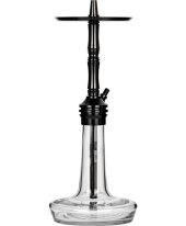 Moze Shisha Varity Lounge Black - Clear - Black Steel