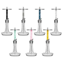 Moze Shisha Varity Lounge Silver - Clear Moze Shisha Varity Lounge Silver - Clear