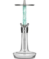 Moze Shisha Varity Squad Steel - Clear - Wavy Mint