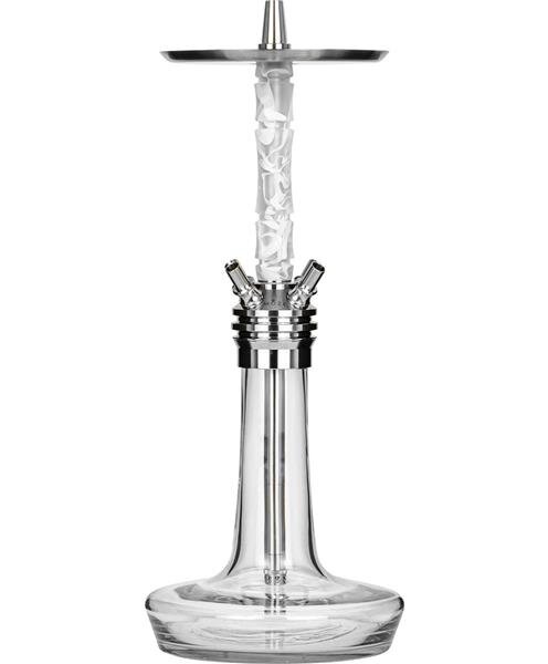 Moze Shisha Varity Squad Steel - Clear - Wavy Frosted