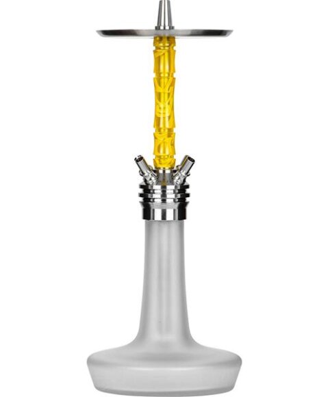 Moze Shisha Varity Squad Steel - Frosted - Wavy Yellow