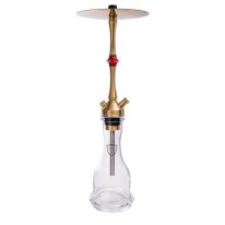 Nargilem NPS Tradi Shisha - Clear & Red