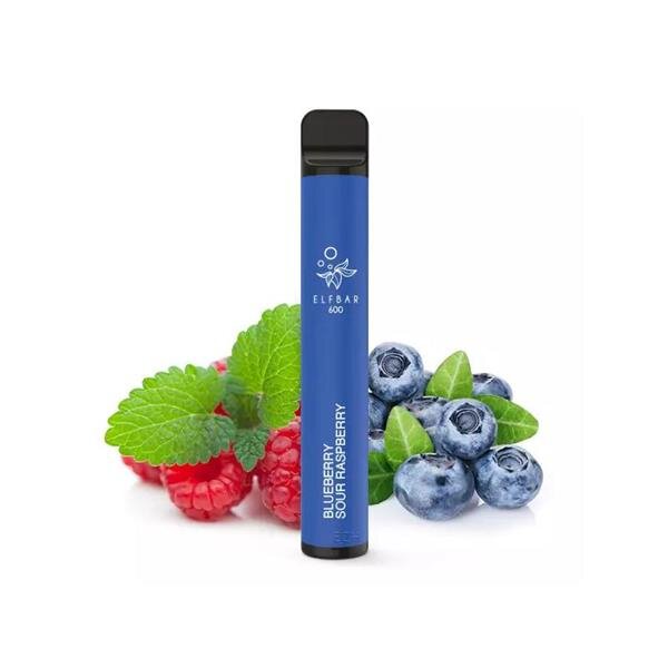 Elfbar 600 - Vape - Blueberry Sour Raspberry