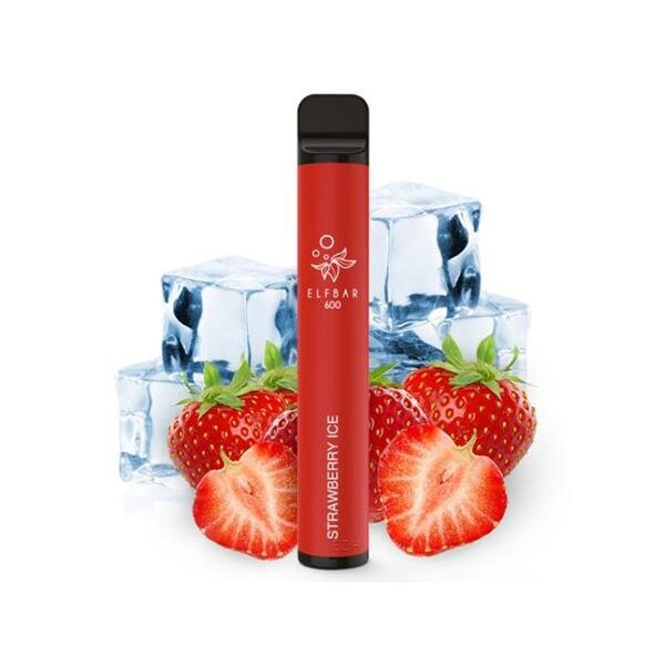 Elfbar 600 - Strawberry Ice - Einweg Vape