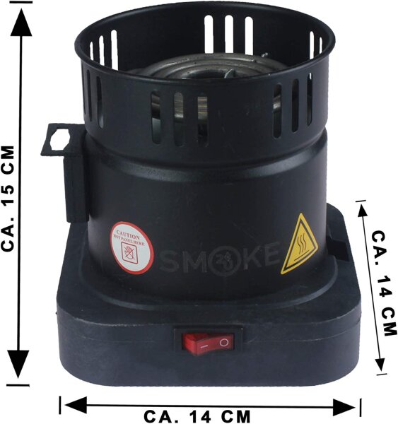 Smoke2u Charcoal Heater - Whirlpool | 600W