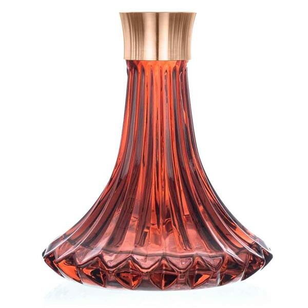 Aladin Shisha Epox 360 Ersatzglas – Copper - Ruby Red