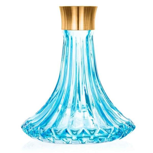 Aladin Shisha A36 Ersatzglas – Gold - Turquoise