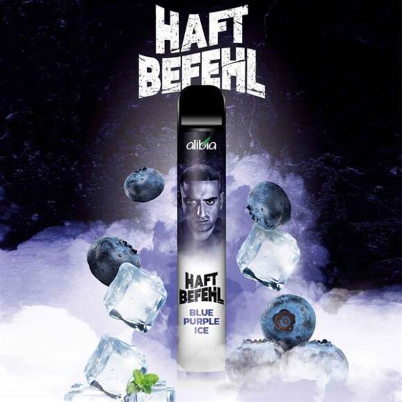 Haftbefehl - Blue Purple Ice - Einweg Vape