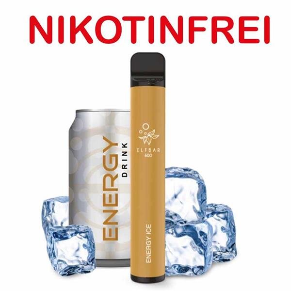 Elfbar 600 - Vape - Energy Ice nicotine free