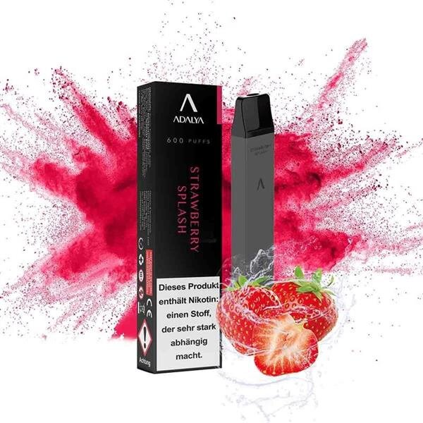 Adalya - disposable Vape - Strawberry Splash