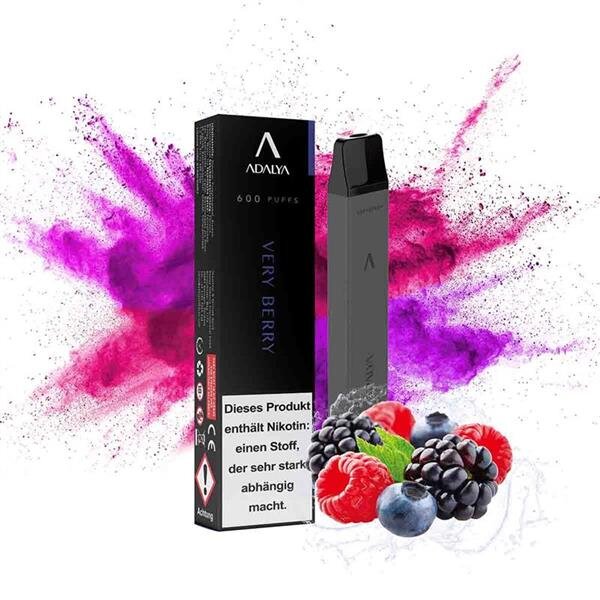 Adalya - disposable Vape - Very Berry