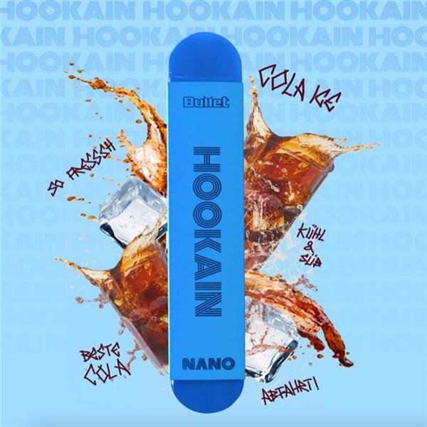 HOOKAIN NANO X - Cola Ice - E-Shisha - Einweg Vape